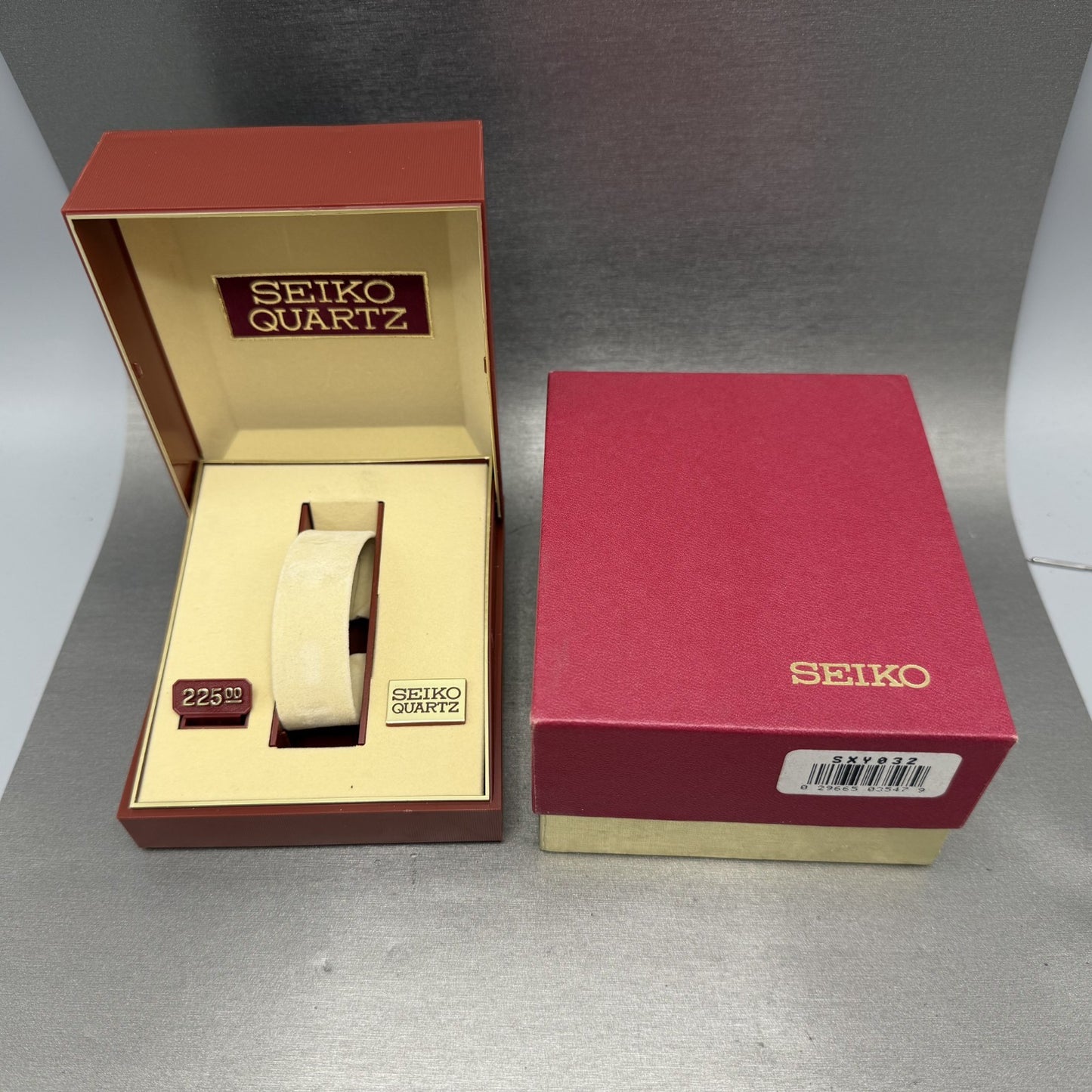 Seiko Moonphase Watch Women 26mm White Dial Gold Tone Round 4K220089 NOS NewBat13