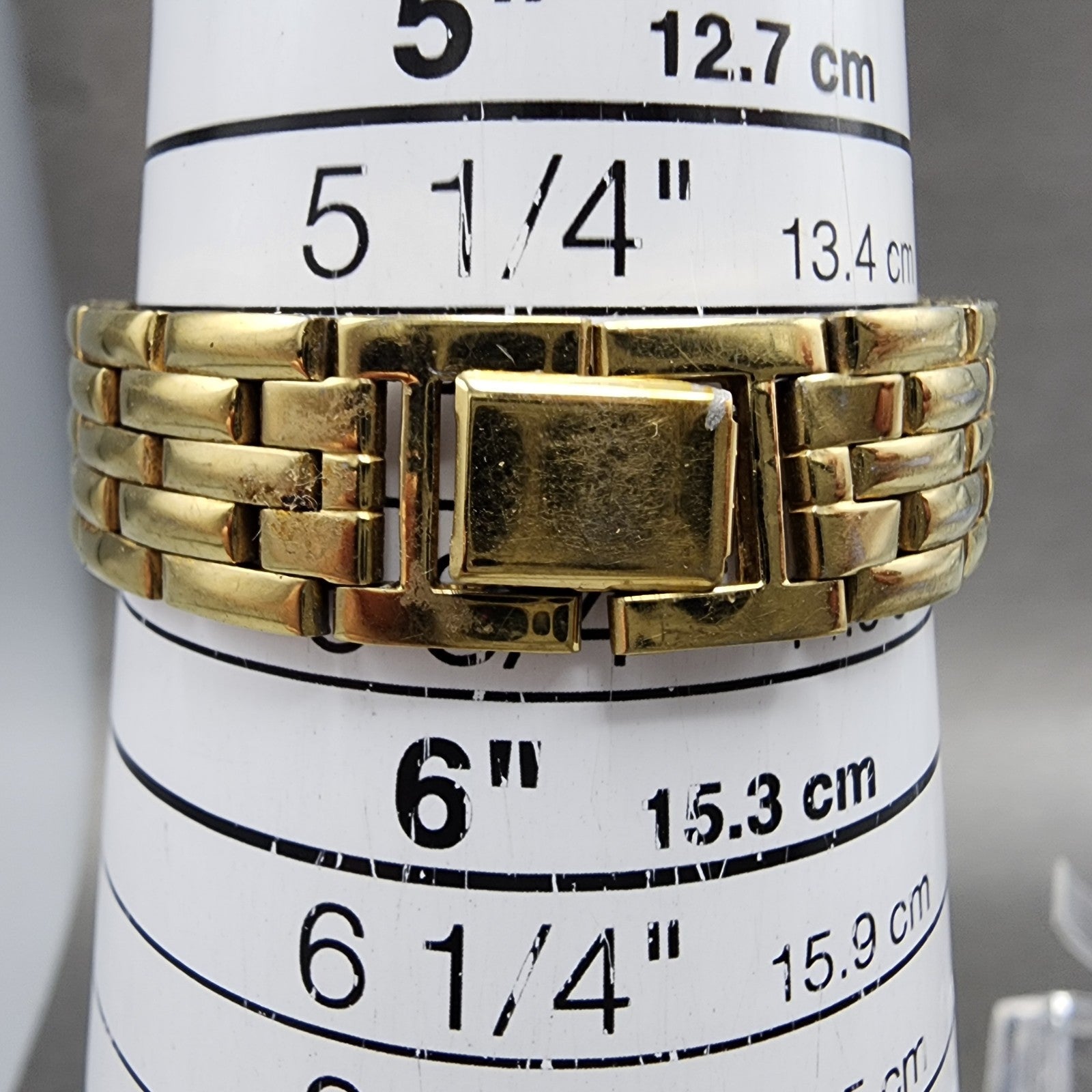 Citizen Tank Watch Women 14mm Champagne Dial Gold Tone 5421S27239 New Battery10