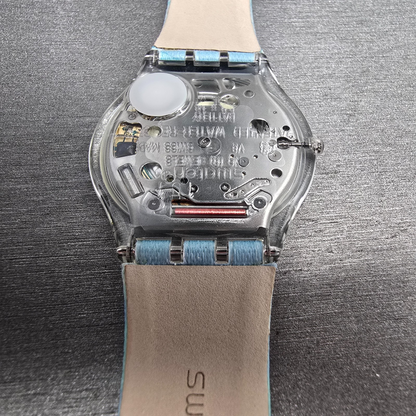 Swatch Skin James Bond Thunderball Watch Men 34mm SFK154 New Battery NOS15