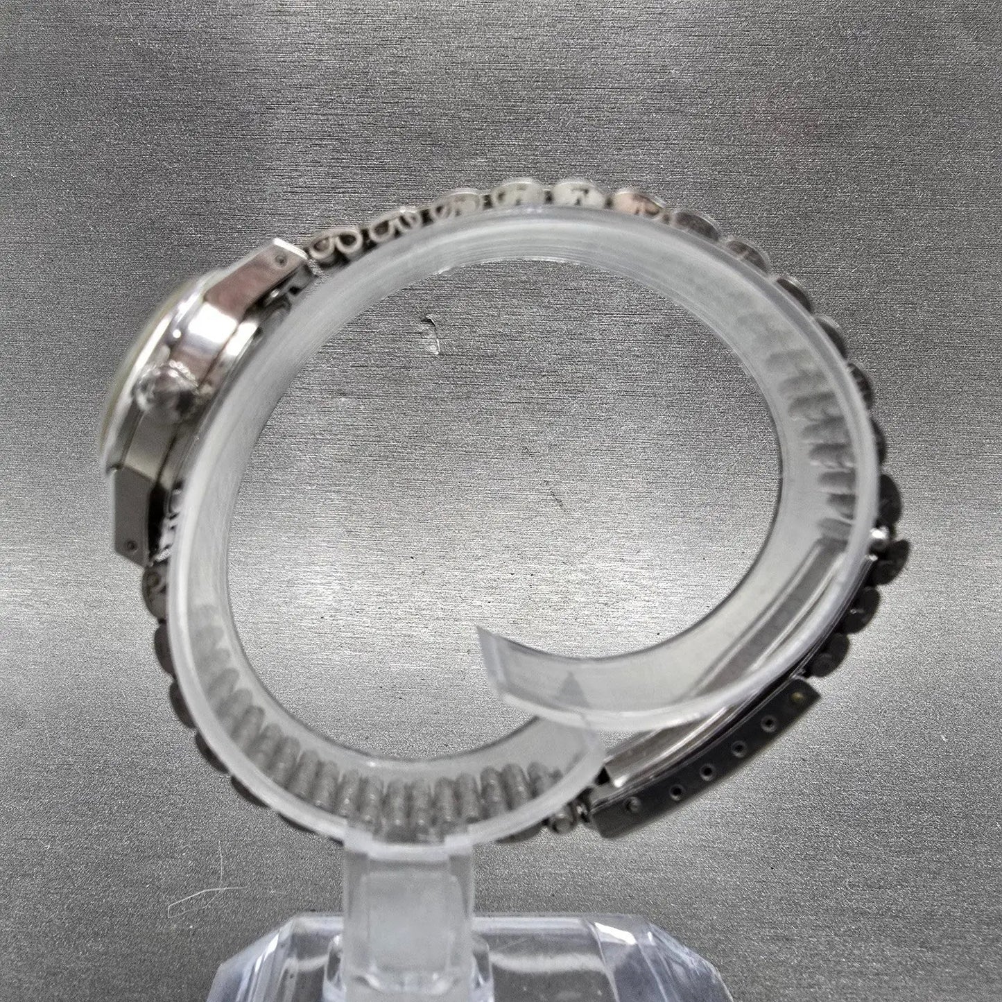 Rado Watch Women 21mm Green Dial Silver Tone Date Manual Wind 781/1 Runs VTG6