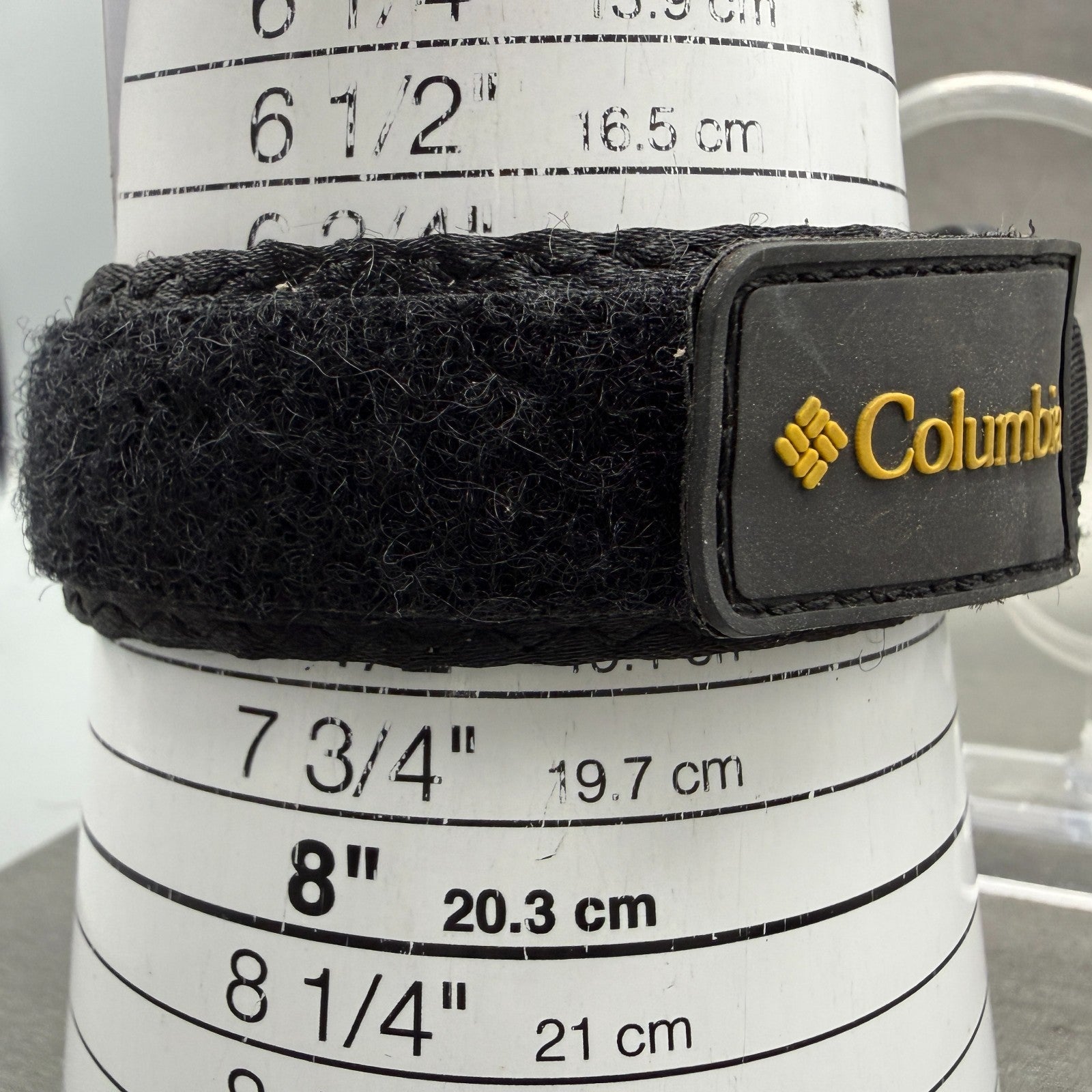 Columbia Watch Men 40mm Yellow Dial Gray Tone Date Round CL-7301 New Battery10