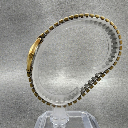 Seiko Watch Women 21mm Gold Dial Gold Tone Round 2C200369 New Battery Vintage6