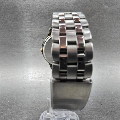 Citizen Junction Eco-Drive Watch Men 36mm Gray Dial Two Tone 5080-K10816 Runs7