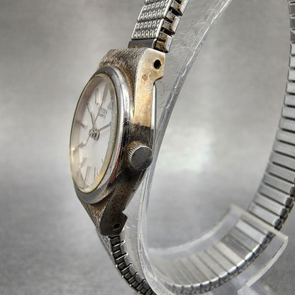 Citizen Watch Women 20mm Silver Dial Silver Tone 2951293851 New Battery2
