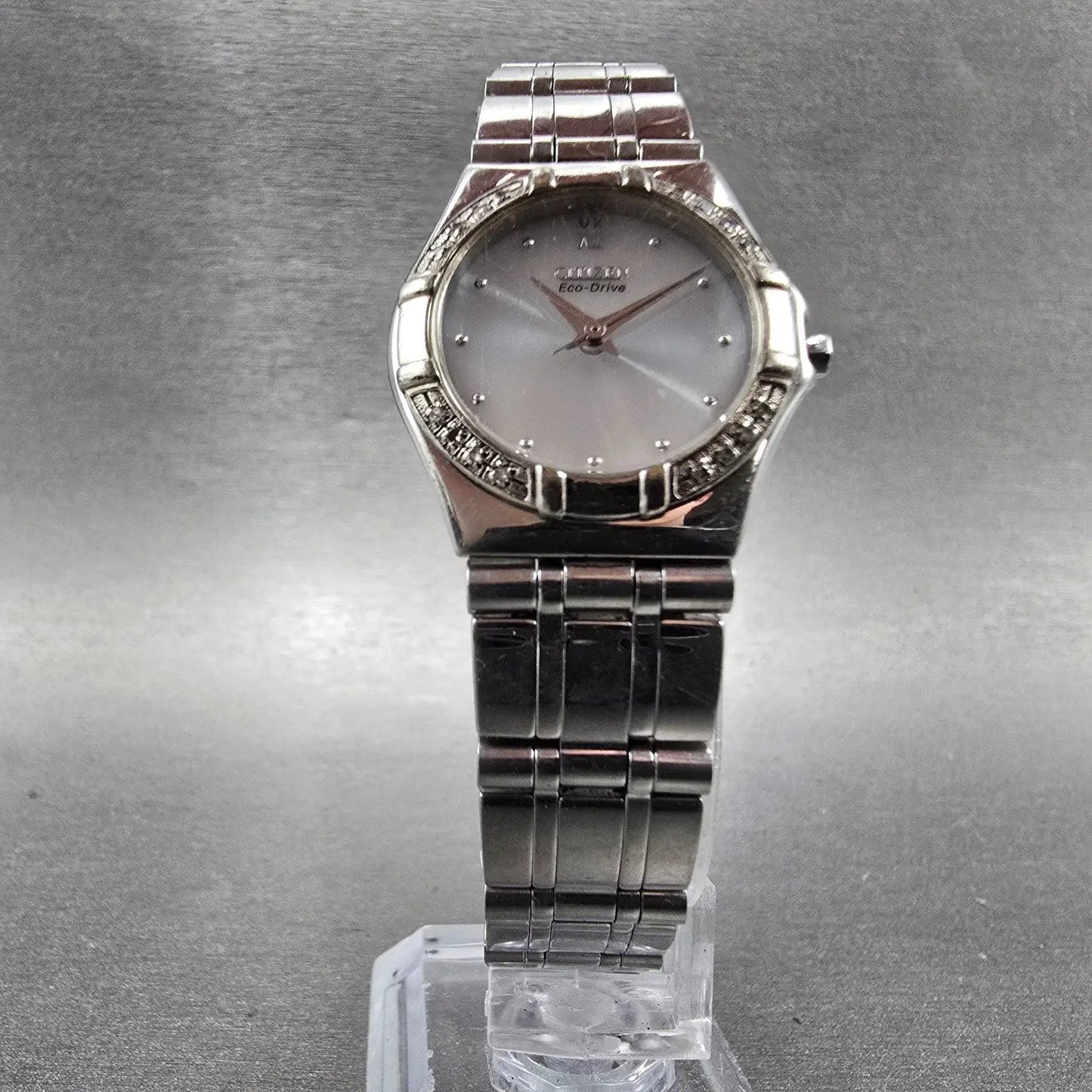 Citizen Eco-Drive Watch Women 26mm Silver Dial Silver Tone E030-H26639 Runs5