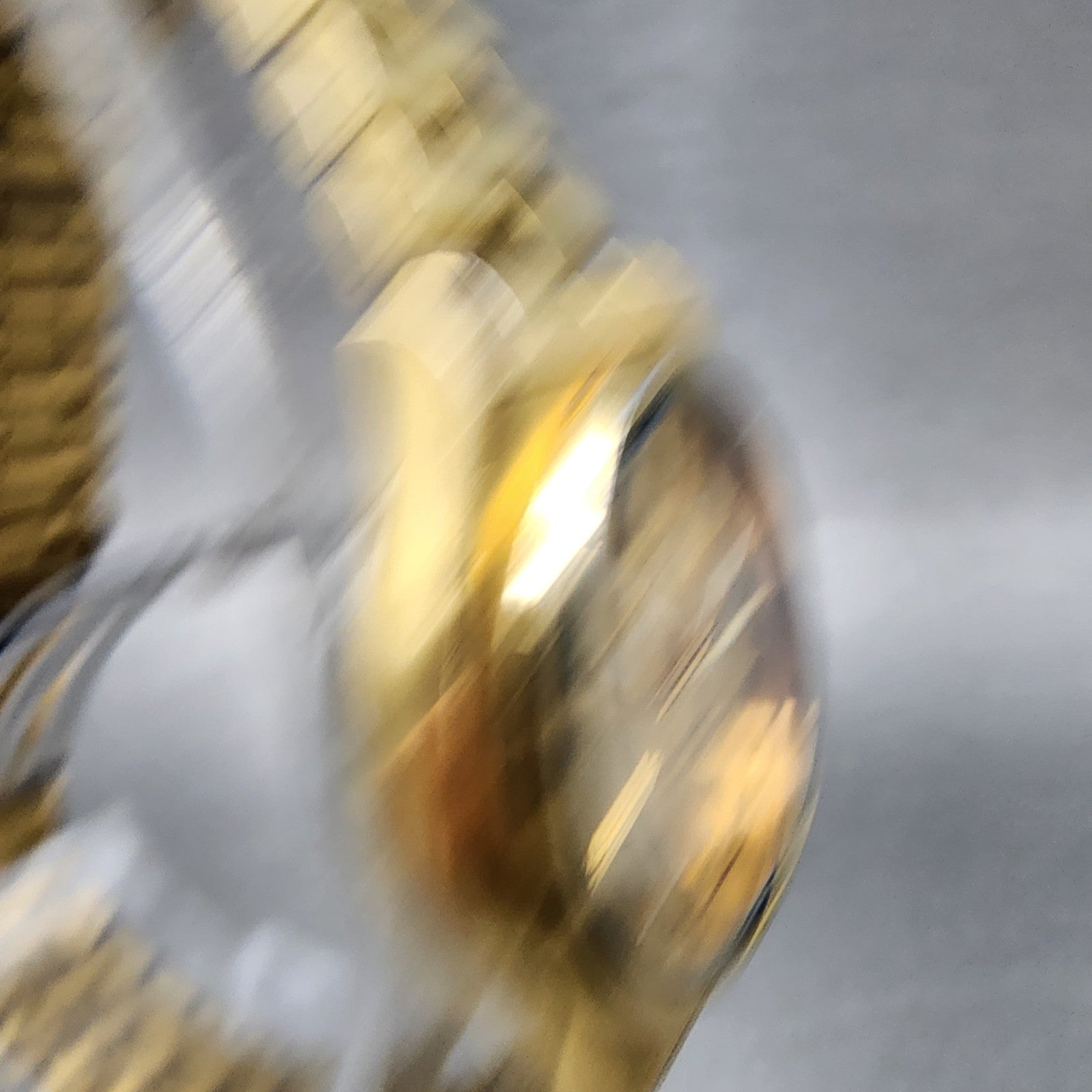 Seiko Automatic Watch Women 24mm Champagne Dial Gold Tone Daydate 42070041 PART7