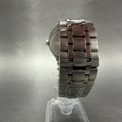 Movado Museum Watch Men 39mm Black Dial Silver Tone 01.1.14.1085 New Battery7