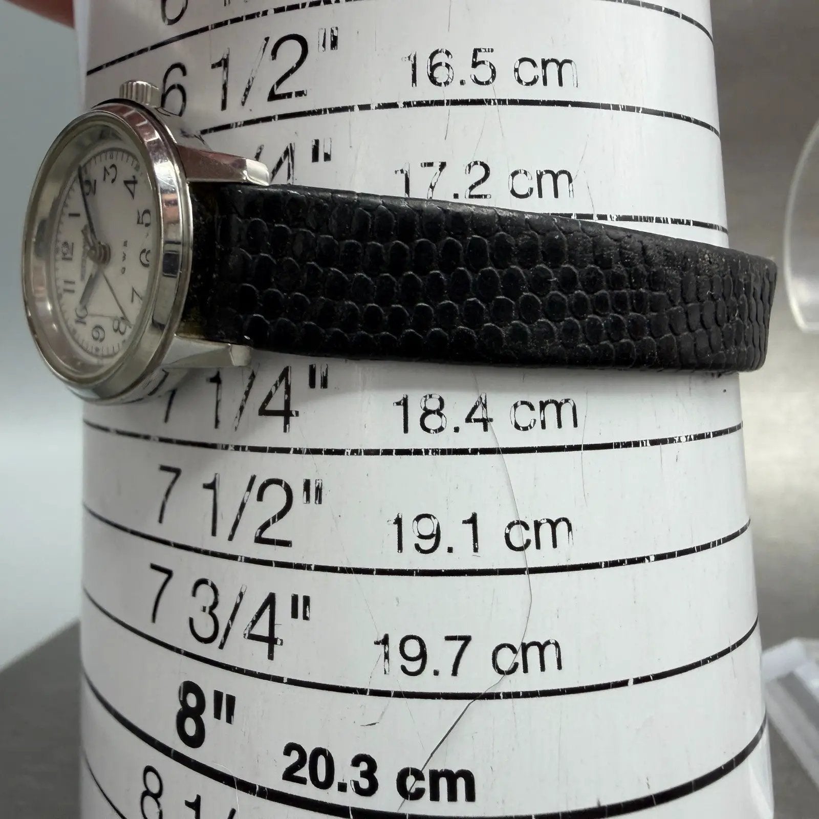 Wittnauer QWR Watch Women 23mm White Dial Silver Tone Round BL9623 5611 New batt10