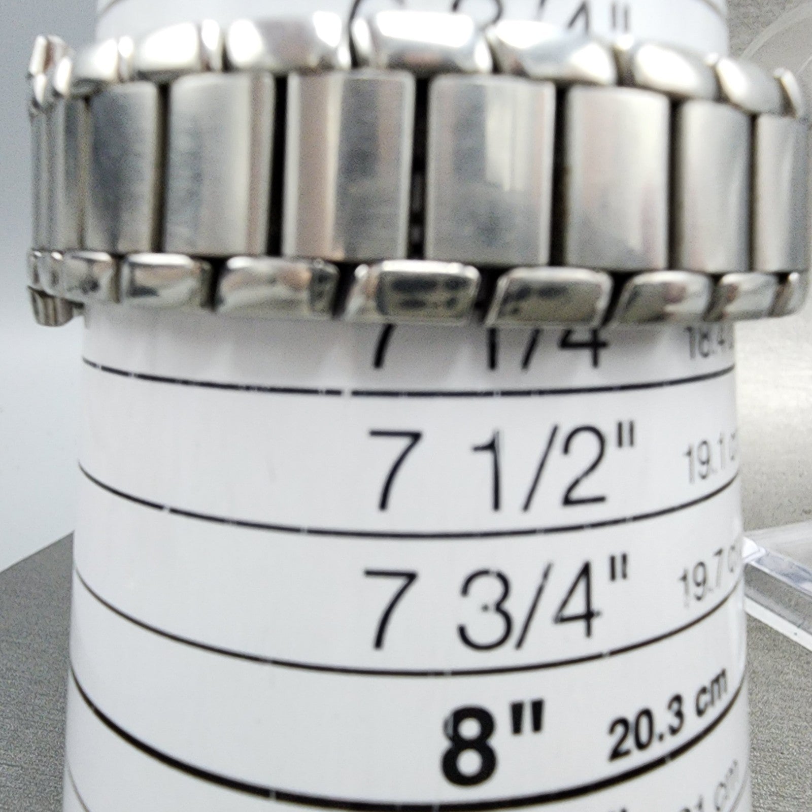 ESQ Tank Watch Women 21mm Silver Dial Silver Tone Small Seconds 100470 New Batt10