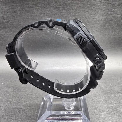Casio SGW-500H Watch Men 46mm Black Blue Compass Thermometer Chrono New Battery8