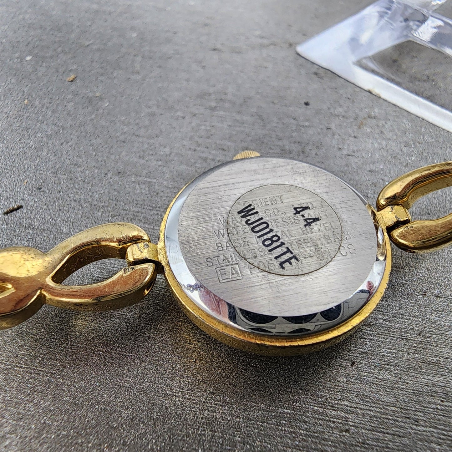 Orient Jupiter Watch Women 21mm Gold Dial Gold Tone Round F0551501 New Battery9