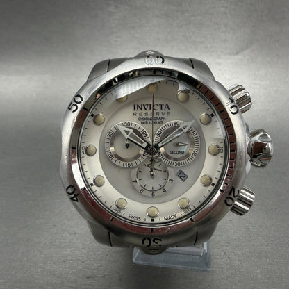 Invicta Reserve Venom Chrono Watch Men 51mm MOP Dial Steel Date 13912 New Batt0