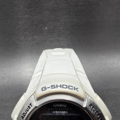 Casio G-Shock GW-M850 Watch Men 42mm White Alarm Chronograph Digital Solar RunsL4