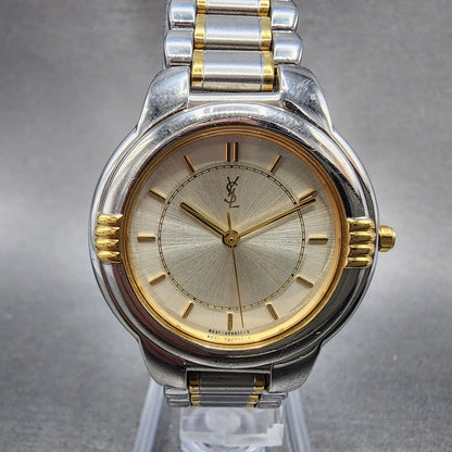 Yves Saint Laurent Watch Women 32mm Champagne Dial Two Tone 6031G11246 PARTS0