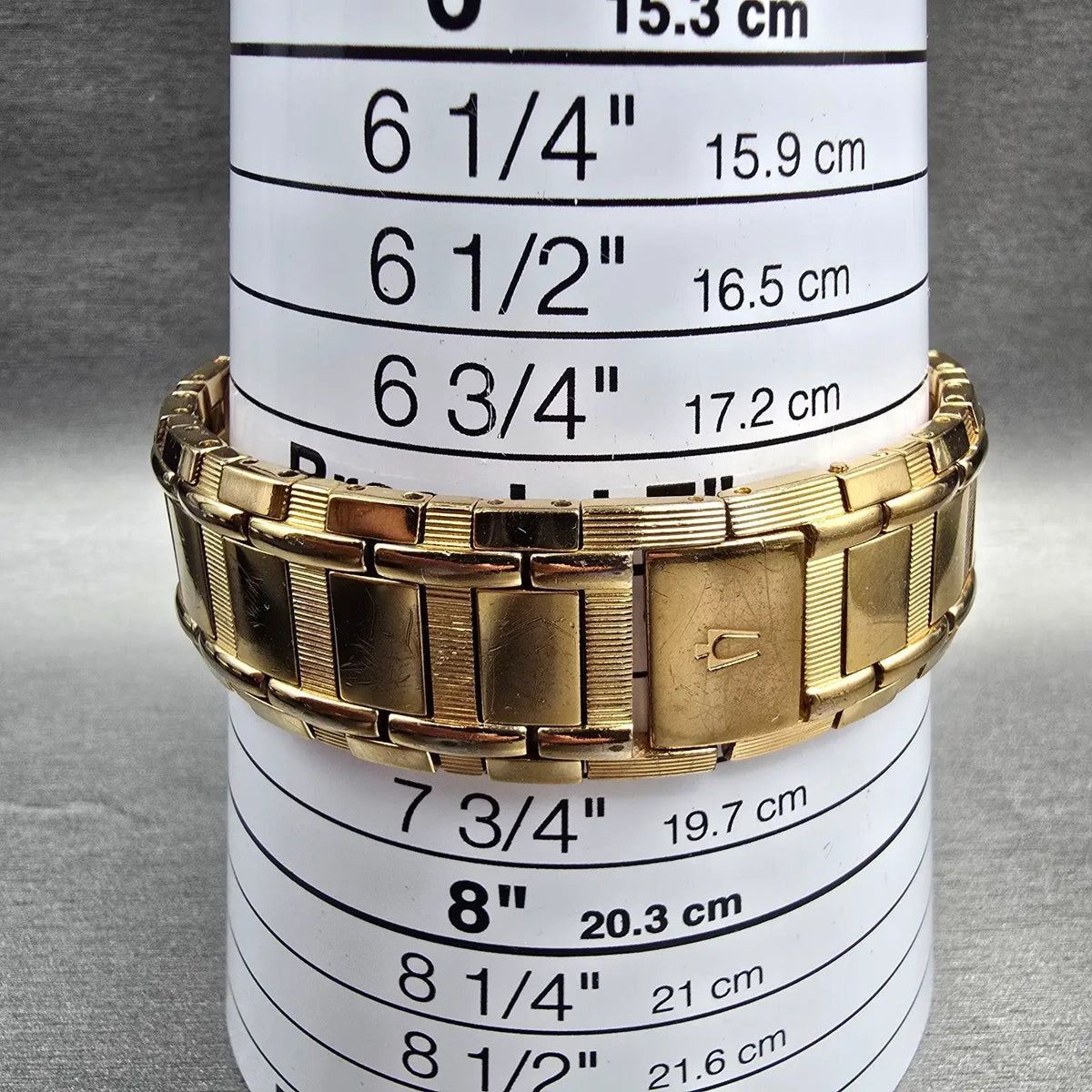 Bulova Watch Men 25mm Champagne Dial Gold Tone Rectangle 97F54 New Battery9