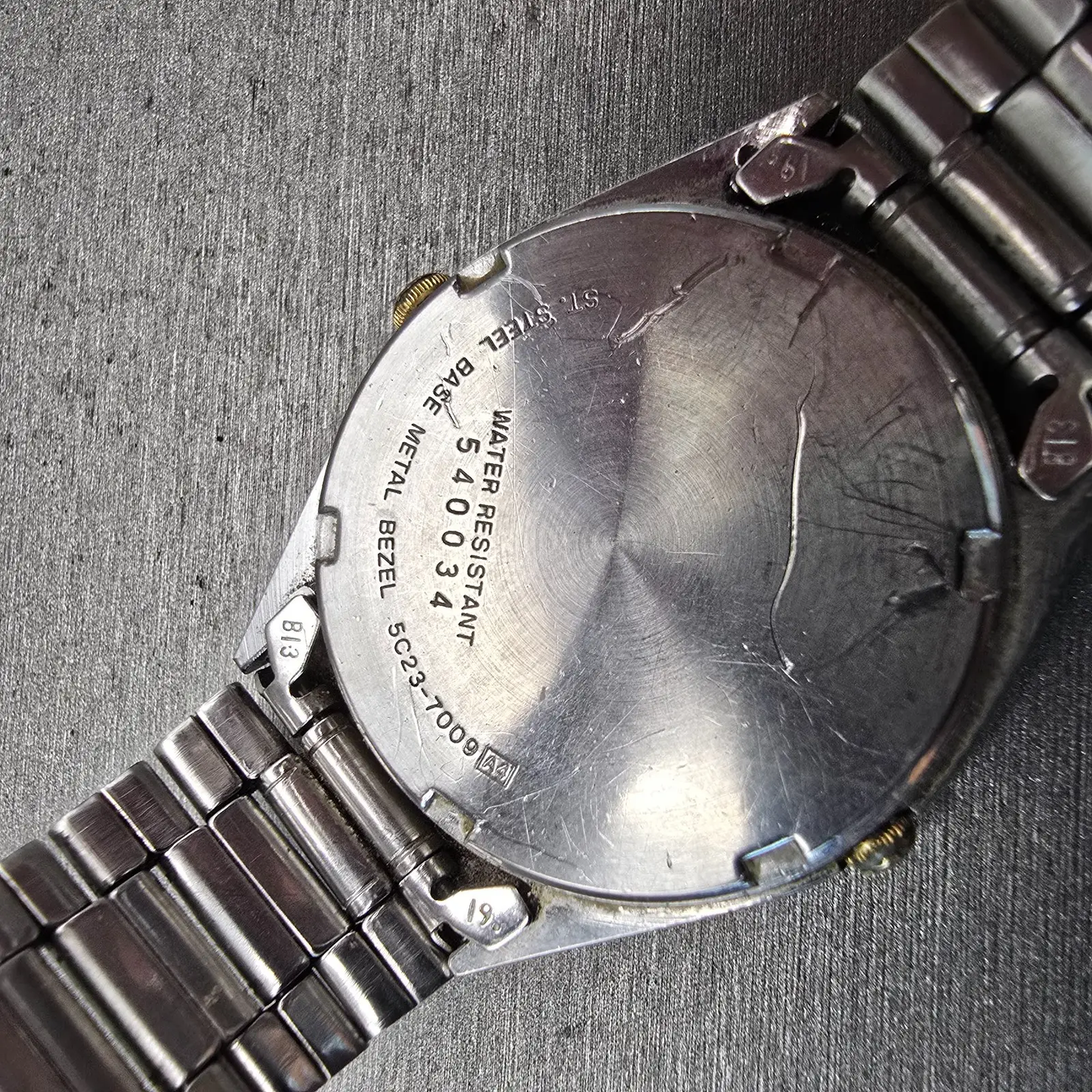 Seiko President Watch Men 35mm Gold Dial Daydate Alarm 5C23-7009 New Battery VTG9