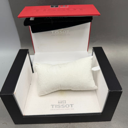 Tissot T-Touch Watch Men 47mm Black Blue Ana Digi Alarm Chrono New Battery W/Box12