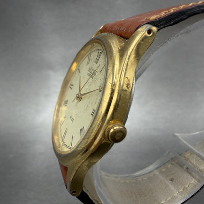 Seiko Alba Success Watch Men 31mm Champagne Dial Gold Tone V721-6A30 PARTS3