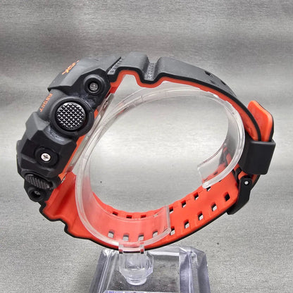 Casio G-Shock GA-700BR Watch Men 53mm Orange Dial Black Chrono Alarm New Battery6