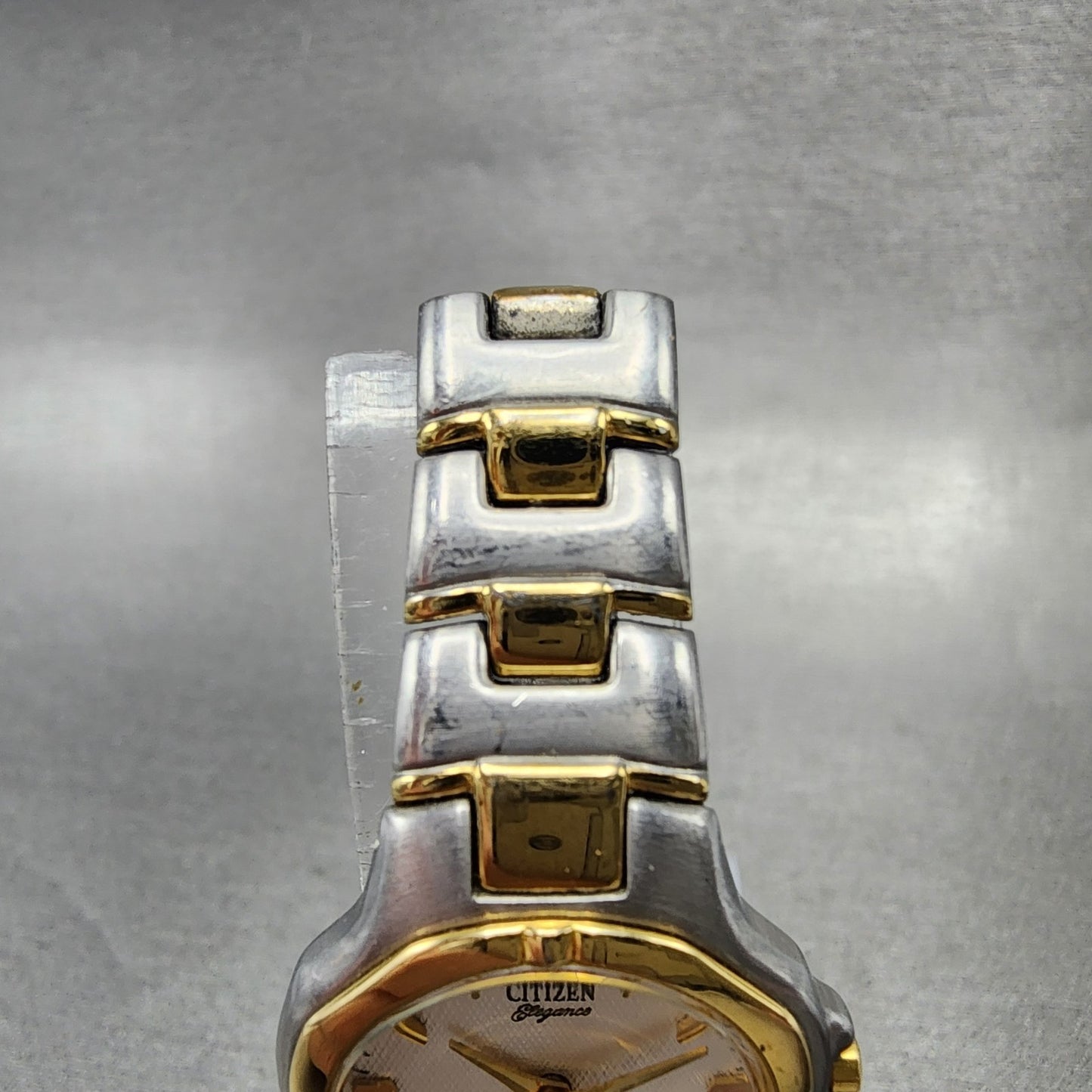 Citizen Elegance Watch Women 24mm Silver Dial Two Tone 5930S65521 New Battery4