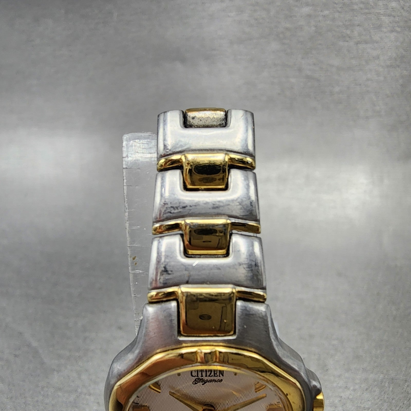 Citizen Elegance Watch Women 24mm Silver Dial Two Tone 5930S65521 New Battery4