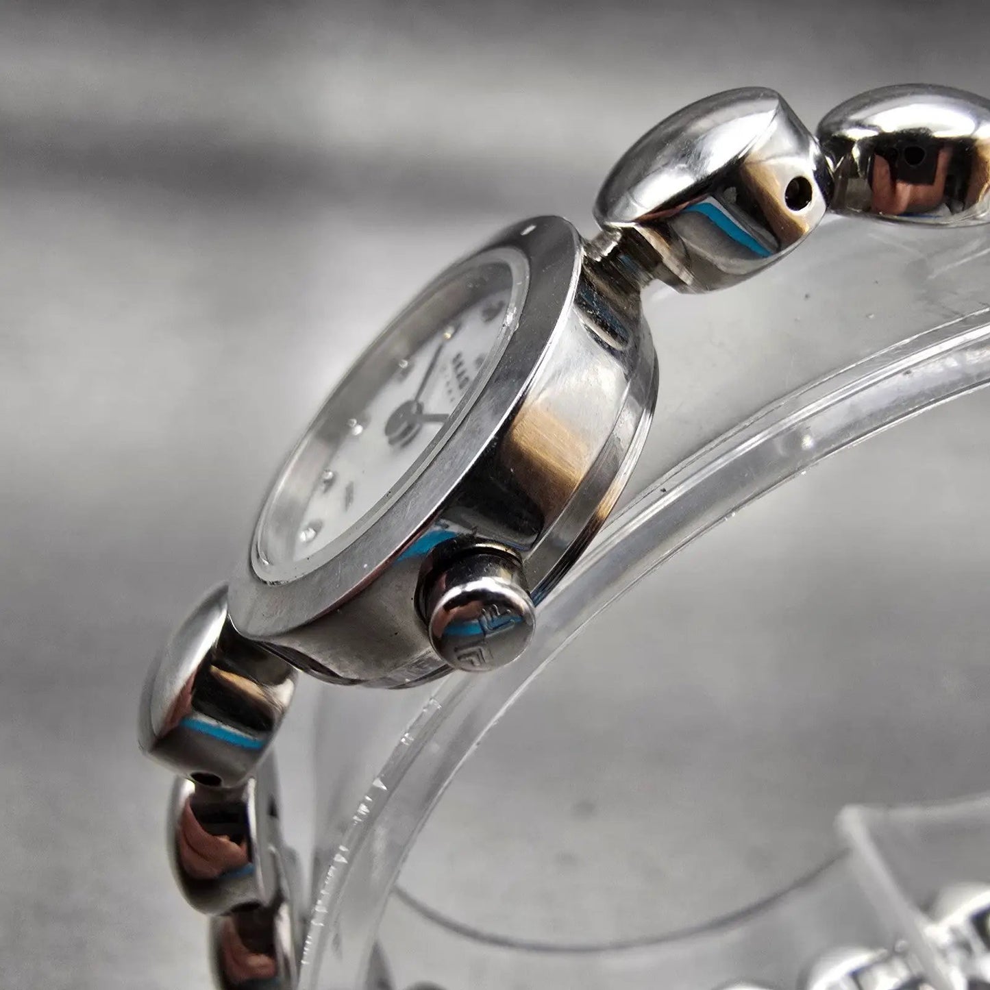 Skagen Watch Women 18mm MOP Dial Silver Tone Round 107SXXXS New Battery2