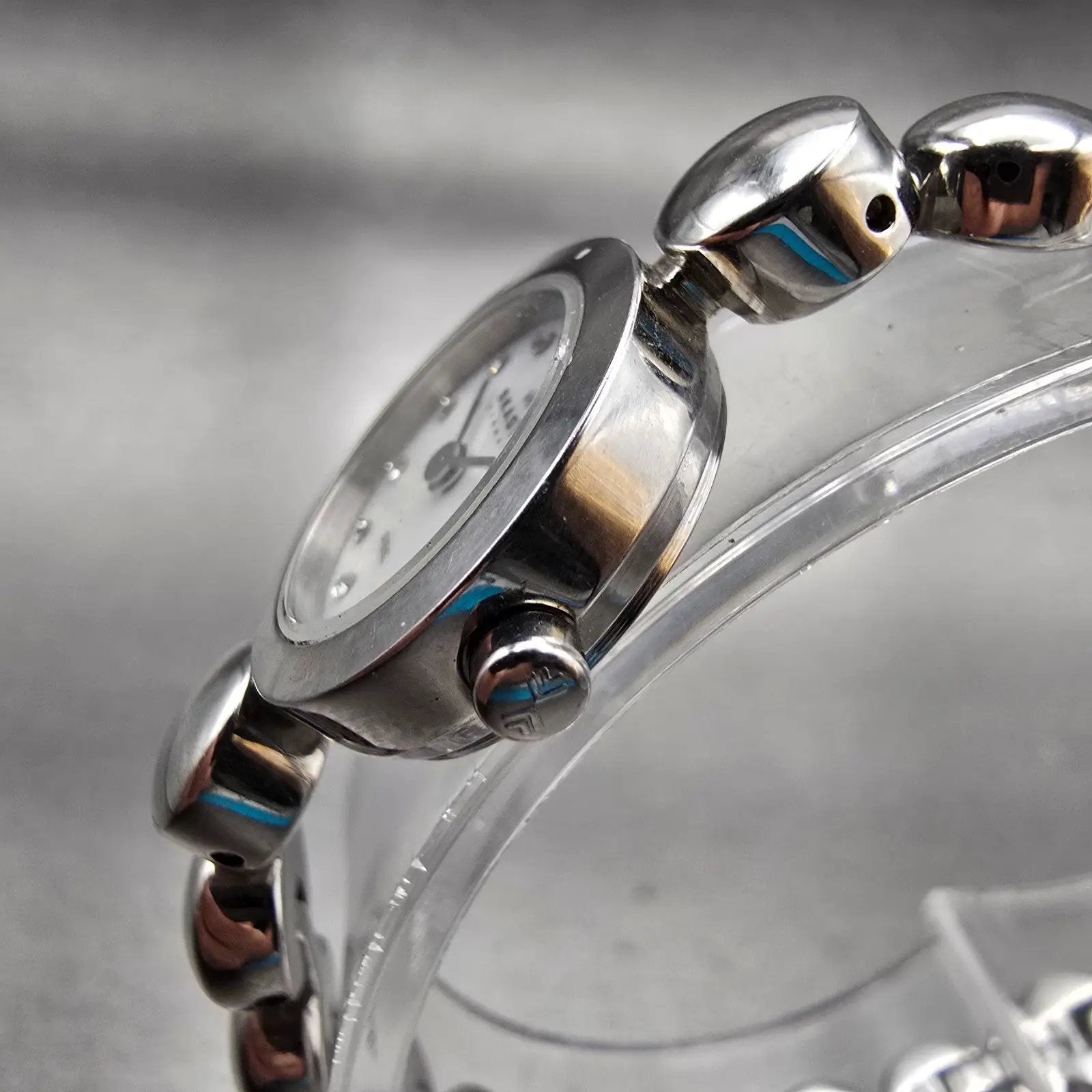 Skagen Watch Women 18mm MOP Dial Silver Tone Round 107SXXXS New Battery2