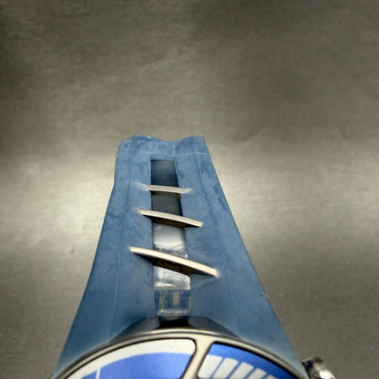 Adidas Adi-Star-Pro Chronograph Watch Men 42mm Blue Dial Steel Date Round Newbat4