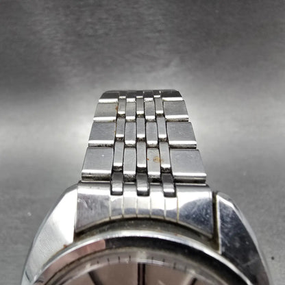 Seiko 5 Actus SS Watch Men 36mm Silver Dial Steel Daydate 6106-7003 Automatic4