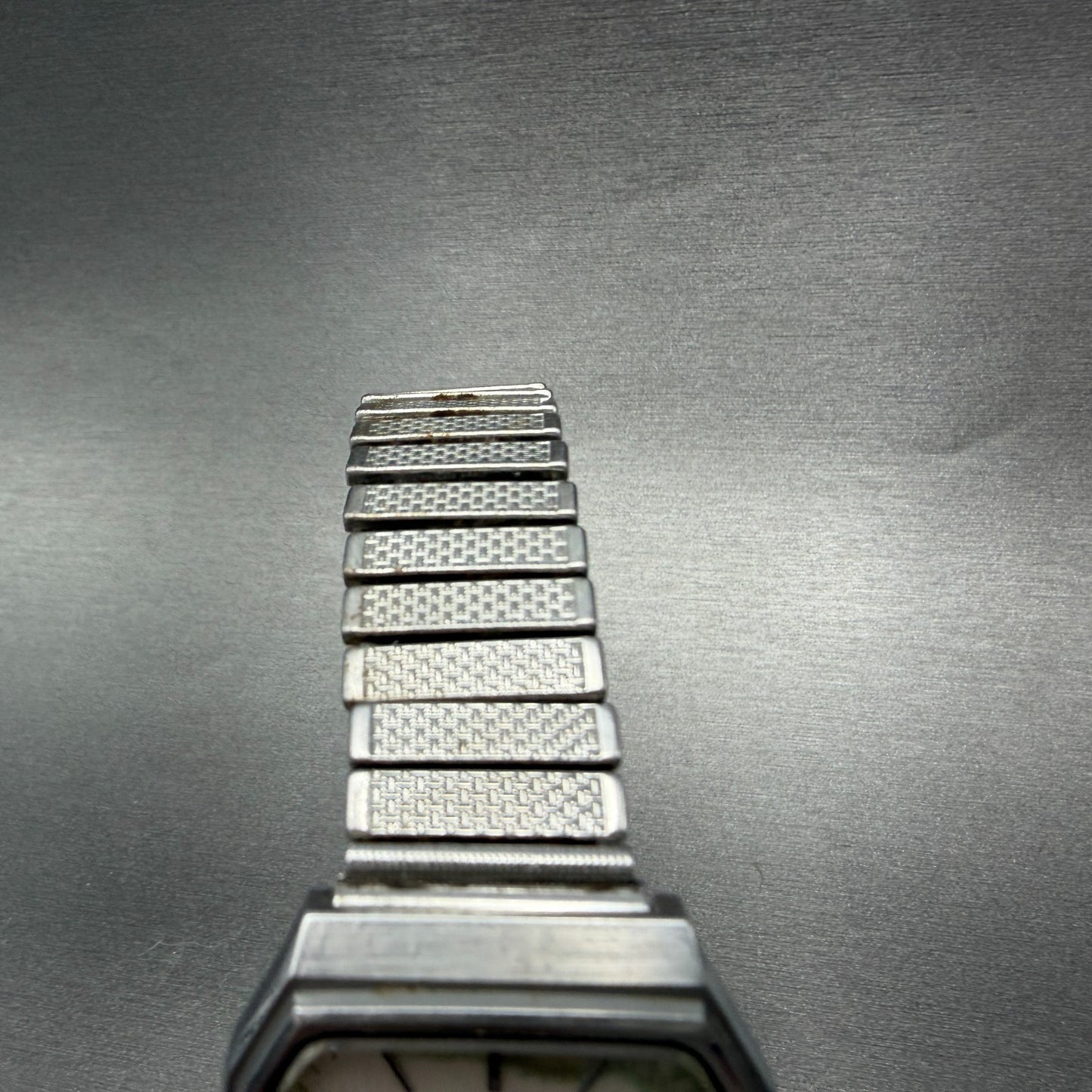 Seiko Chronos Watch Men 31mm Silver Dial Silver Tone Daydate 5H235100 New Batt4