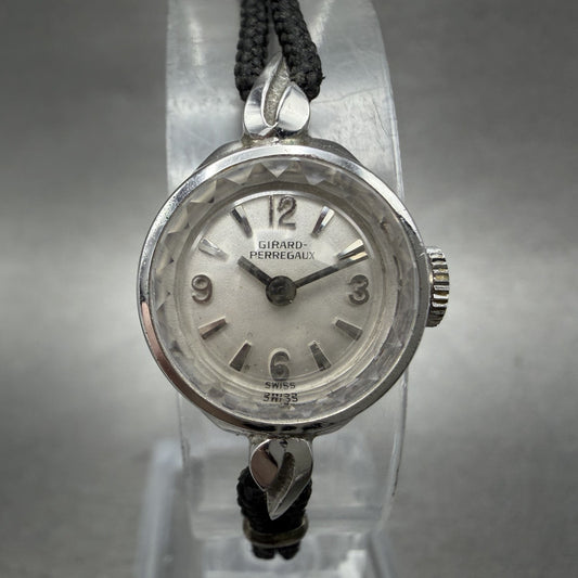 Girard Perraguaux watch Women 16mm White Dial 10K Gold Filled Manual Wind PARTS0