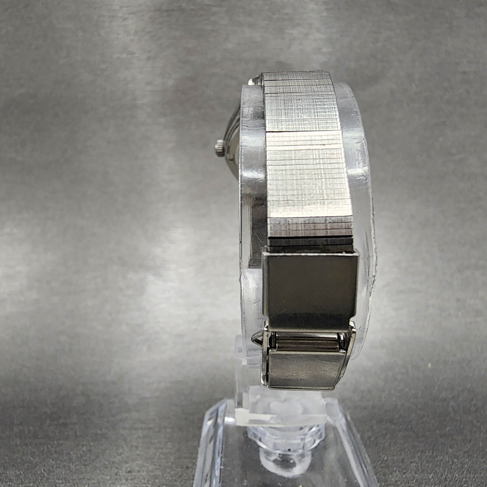 VTG Seiko SQ Watch Women Two Tone Silver Dial Daydate 24mm Round 79030029 Runs7