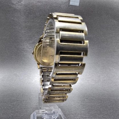 Bulova Accutron Watch Men 33mm Gold Dial Gold Plated Round N9 VTG  PARTS9