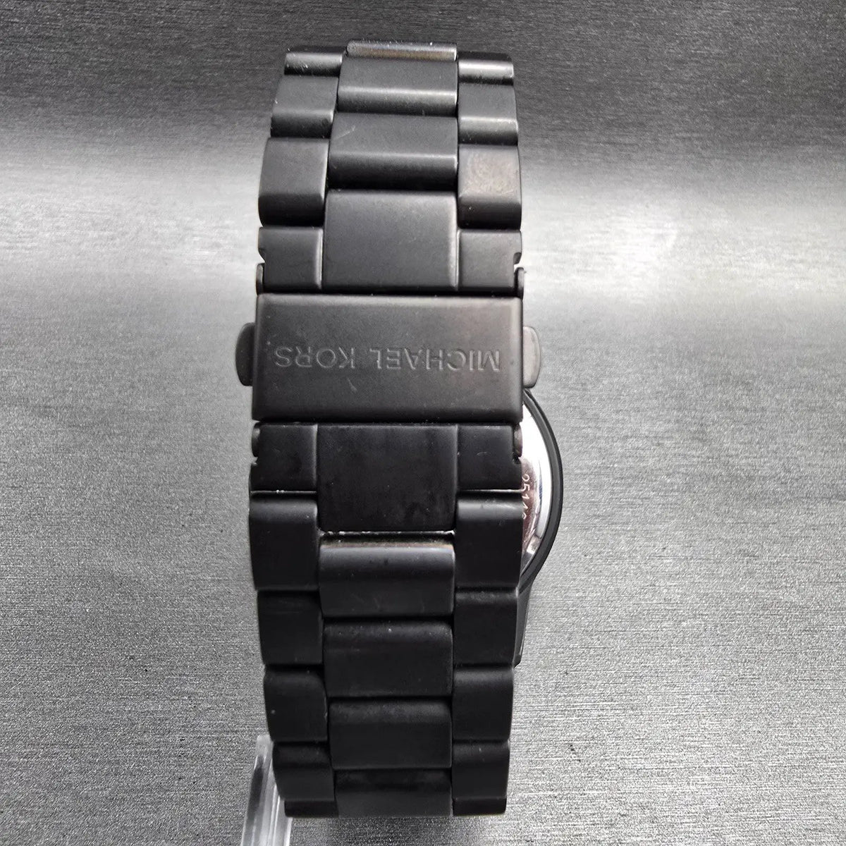 Michael Kors Mercer Watch Men 45mm Gray Dial Gray Chrono Date MK8330 New Battery9