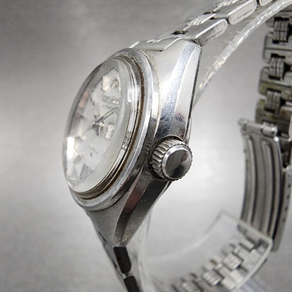 Seiko Automatic Watch Women 25mm Silver Dial Silver Tone Daydate 27060020 Runs2