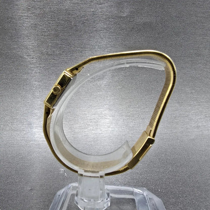 Seiko Lassale Watch Women 13mm White Dial Gold Hexagon Diamond 1E50-5039 PARTS7