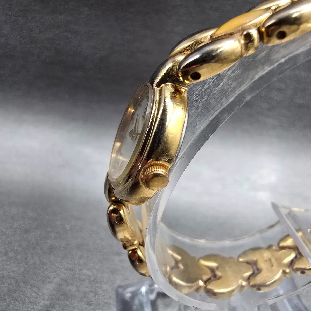 Citizen Elegance Watch Women 18mm MOP Dial Gold Tone Round 5421-F45197 New Batt2
