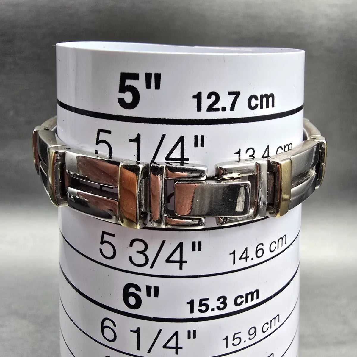 Citizen Tank Watch Women 14mm Champagne Dial Two Tone Rectangle New Battery VTG9