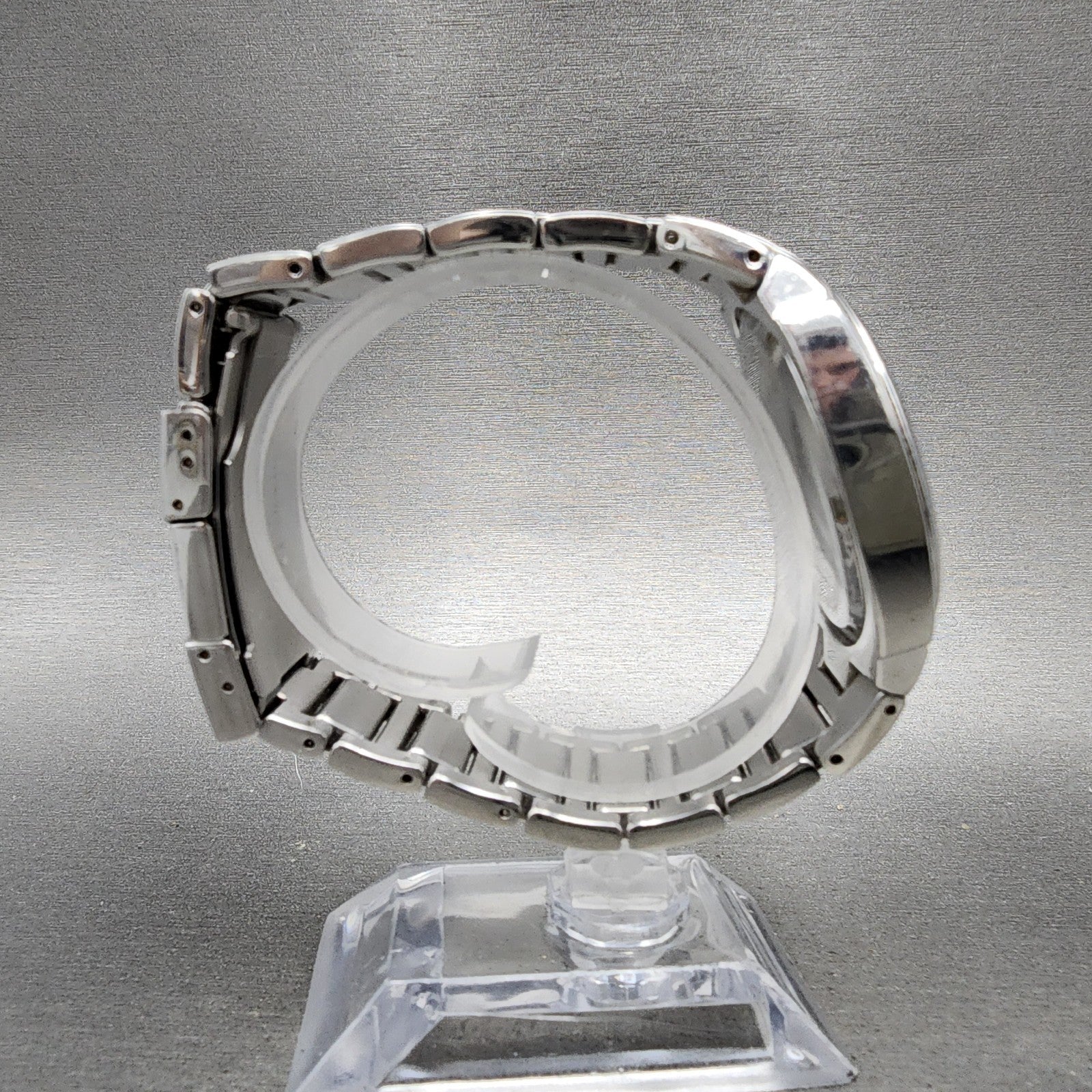 Fossil Arkitekt Watch Men 37mm Blue Dial Stainless Steel Round FS3035 New Batt8