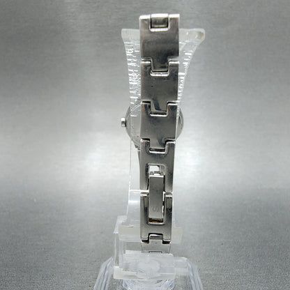Seiko Watch Women 20mm Blue Dial Silver Tone Round 1n000gm0 New Battery7