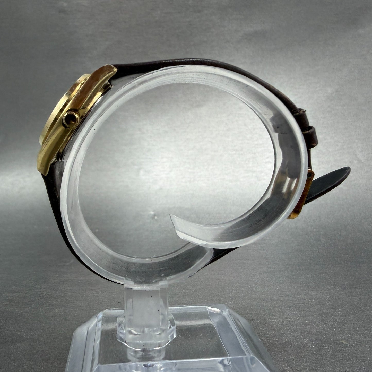 Seiko SQ Watch Women 23mm Champagne Dial Gold Tone Dyadate 2a23-0029 New Battery6