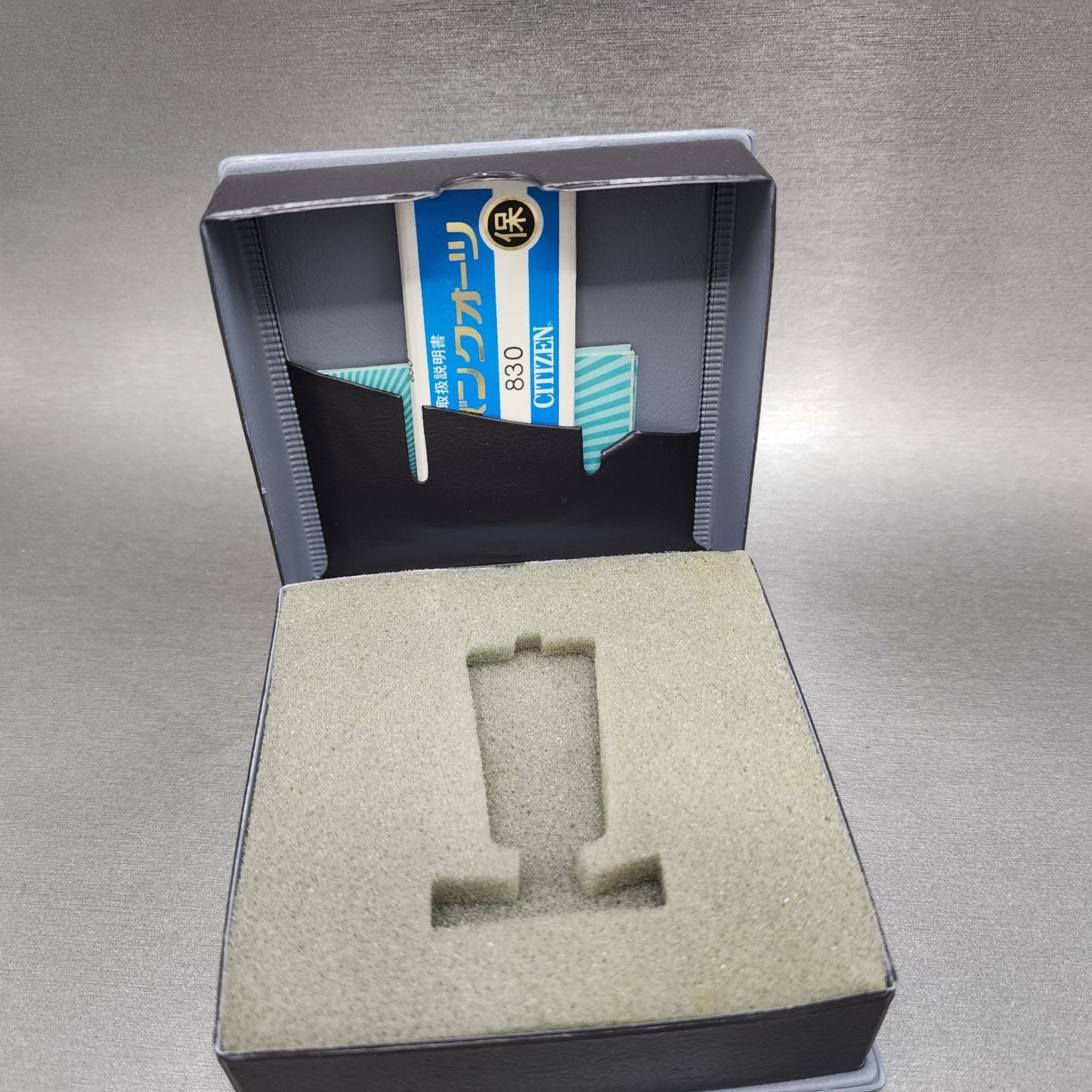 Citizen Necklace Watch Women Gray Dial Steel Rectangle New Battery W/Box10