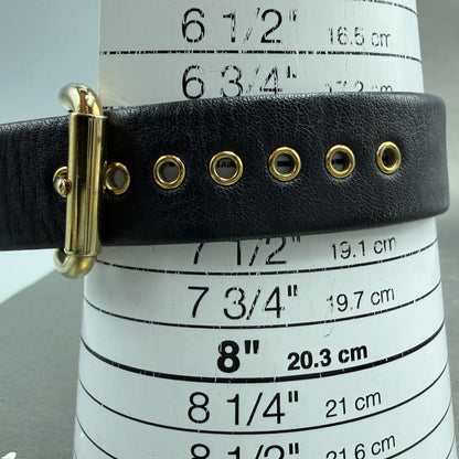 Marc Jacobs Amy Watch Women 36mm Black Dial Gold Tone Round MBM1154 New battery11