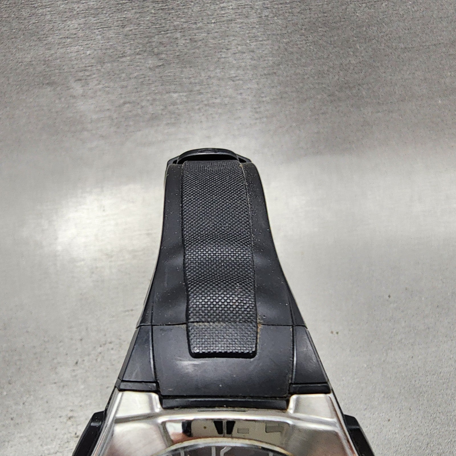 Casio Wave Ceptor Watch Men 42mm Black Dial Silver Tone Analog Digital Solar AB14