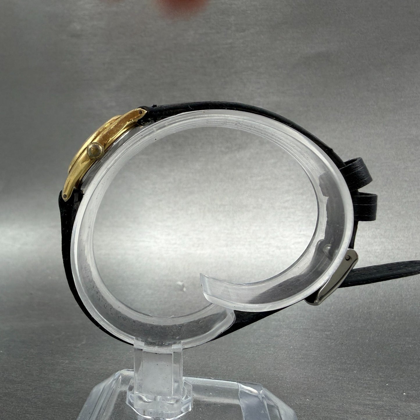 Seiko Watch Women 21mm Champagne Dial Gold Tone Round V401-0920 New Battery VTG6
