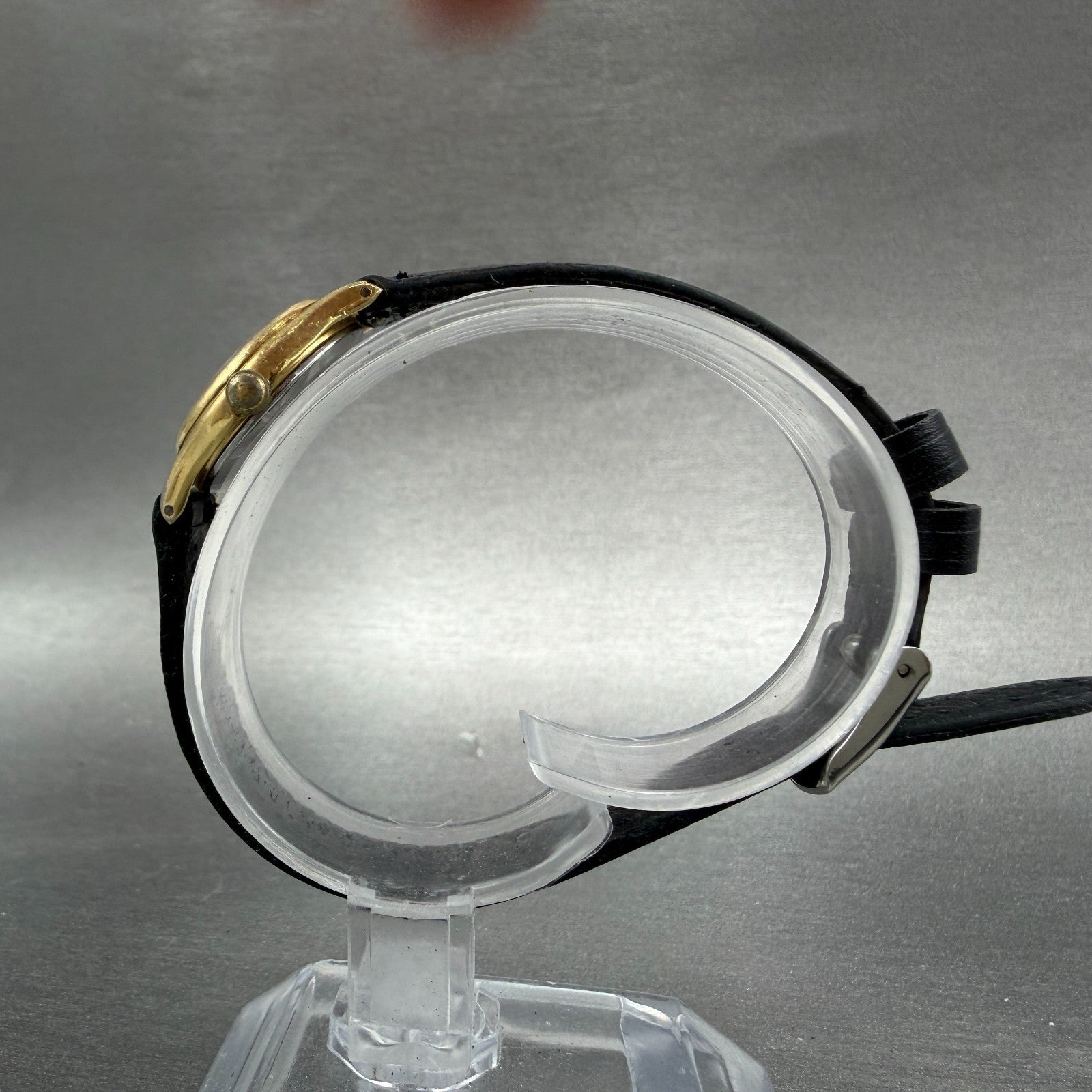 Seiko Watch Women 21mm Champagne Dial Gold Tone Round V401-0920 New Battery VTG6