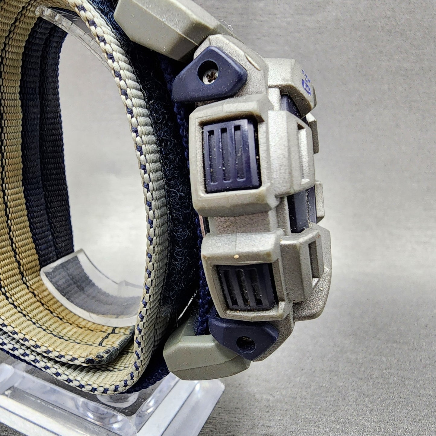 Casio GShock DW9550 Watch Men 48mm Digital Blue Gray Alarm Chrono New Battery3