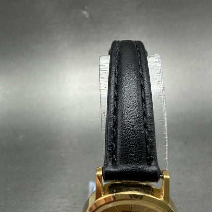 Seiko Watch Women 20mm Champagne Dial Gold Tone Round 2P20-0A10 New Battery4