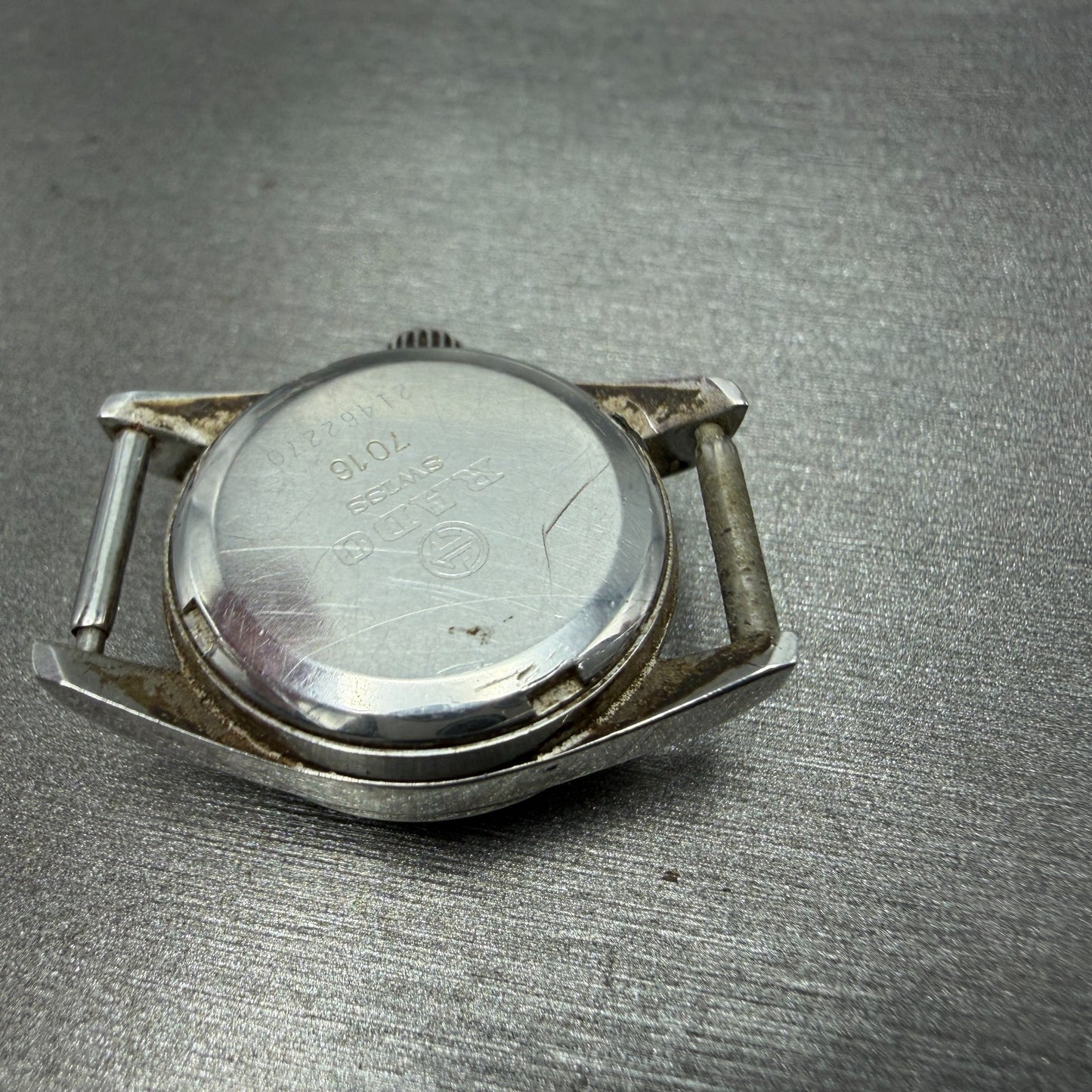 Rado Emile Watch Women 21mm Silver Dial Silver Tone Date Round 7016 Auto PARTS12