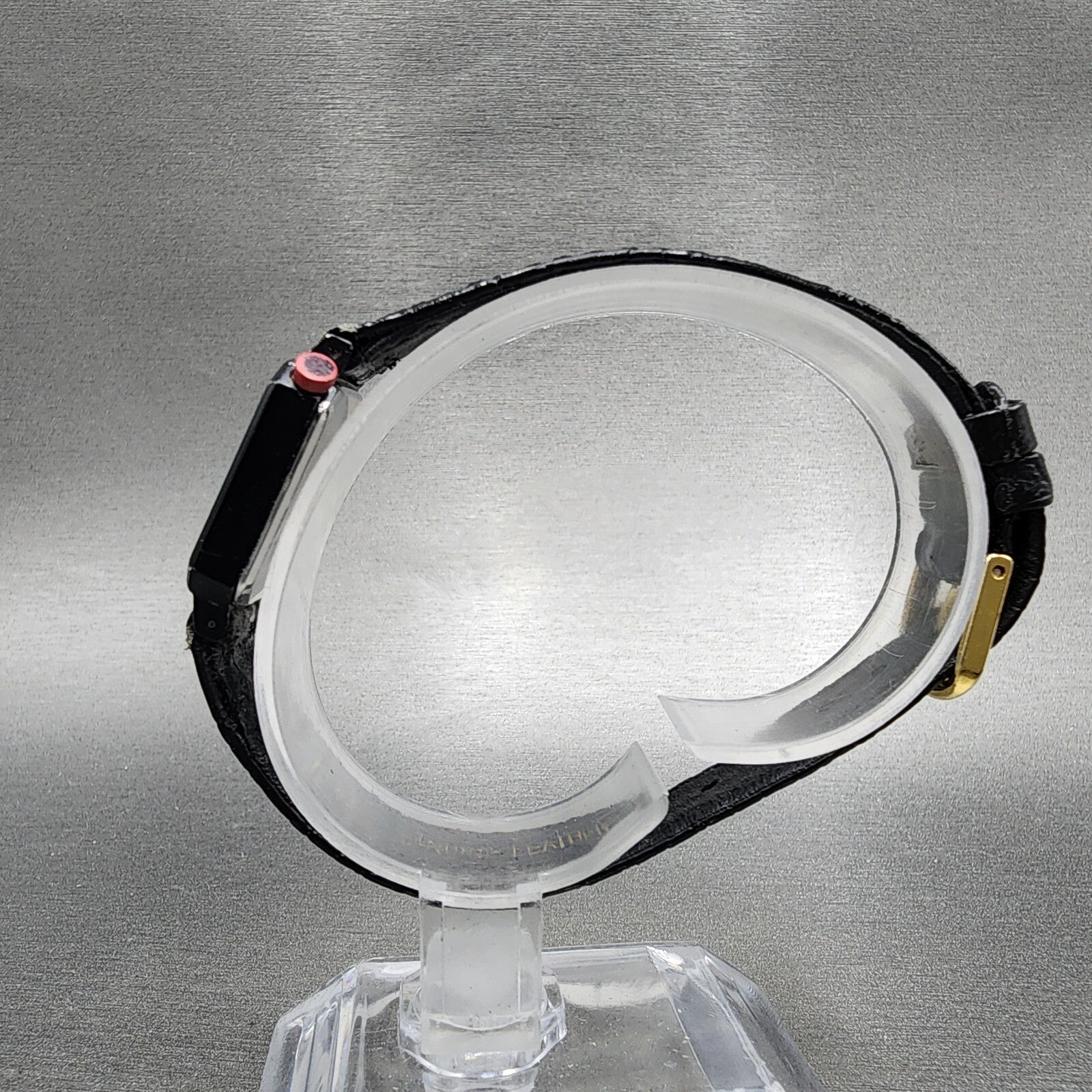 Pulsar Watch Women 20mm Black Dial Black Tone Octagon V2325930 New Battery6
